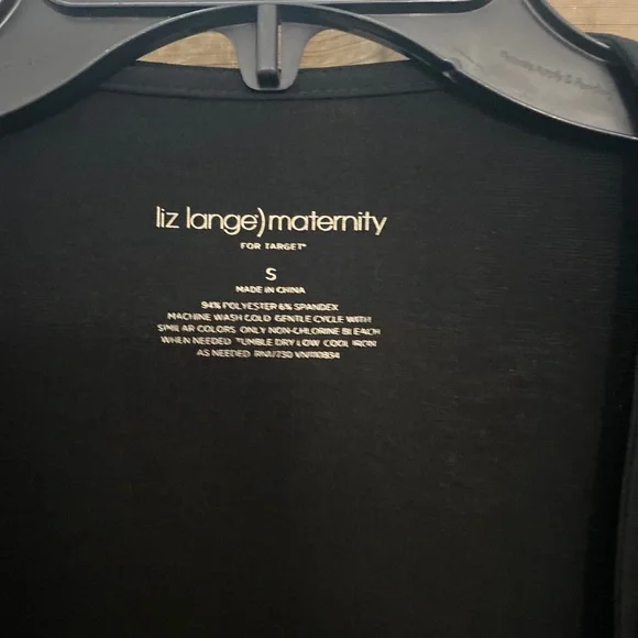 Liz Lange Maternity Wrap Dress Small - Picture 3 of 5